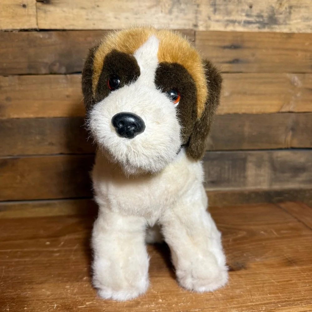 Vintage Dakin Beethoven 12” Plush St Bernard Dog Beethoven Universal City